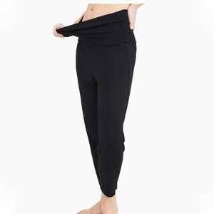 Hatch The Over-Under Bump Maternity Leggings – Black, Size Medium